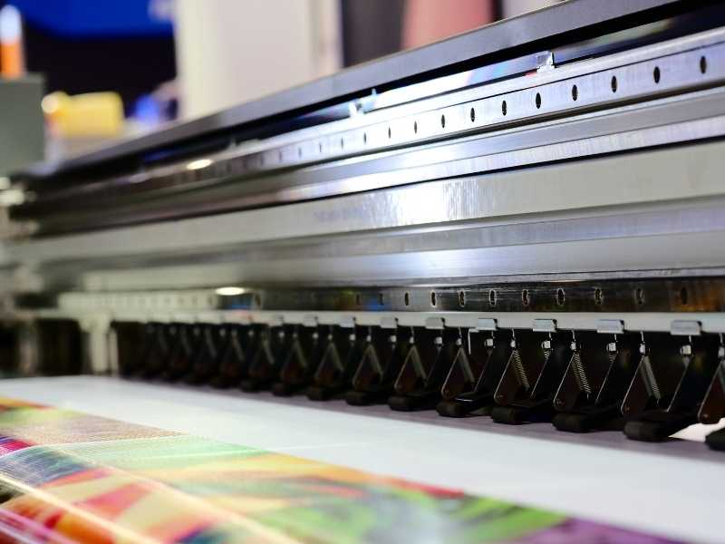 Metode Jasa Print Tekstil, Memakai Gulungan Silinder